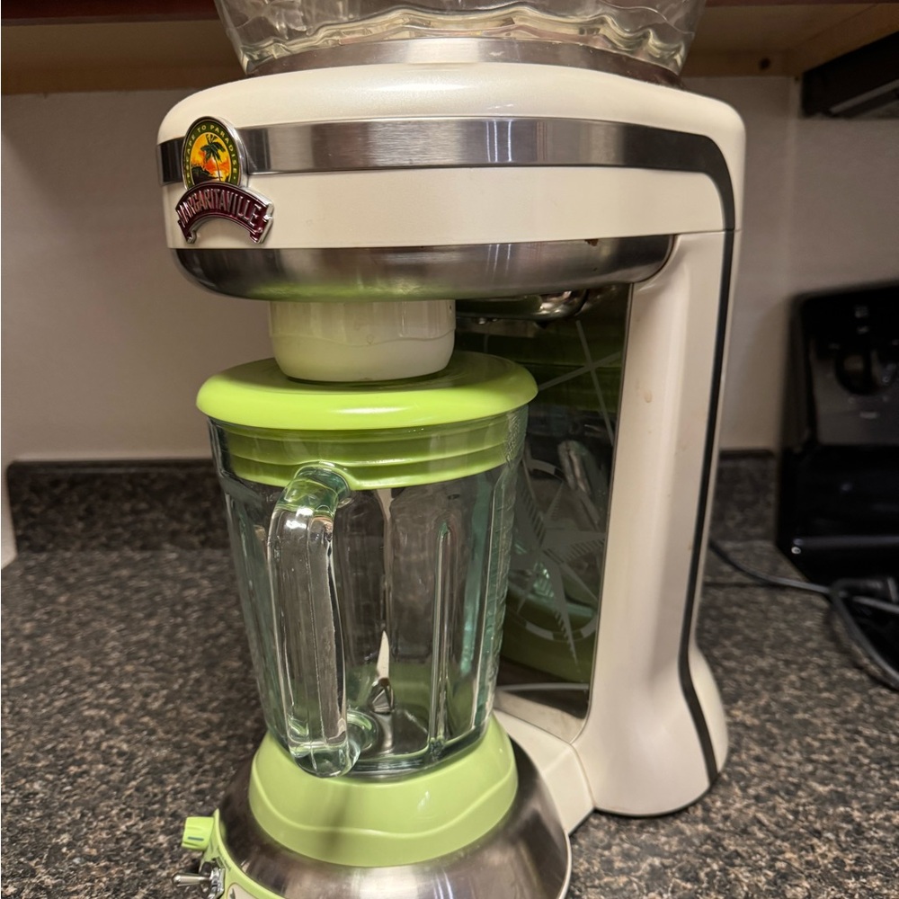 Margaritaville Cream and Green Blender